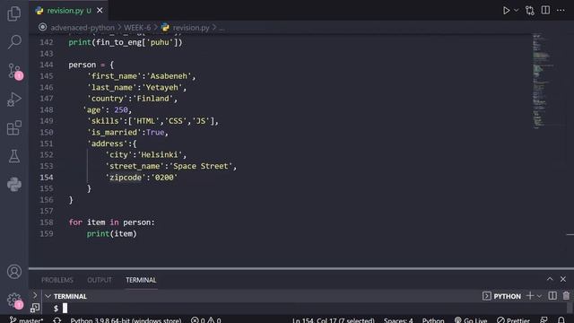 Basics of Python Revision - Data types, conditionals, loops, function, list comprehension смотреть онлайн
