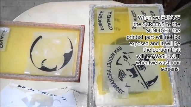 Photo Emulsion Developing - Screen Printing смотреть онлайн