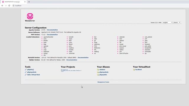 Host your own Local web server - How to Setup WAMP server and build your first web page смотреть онлайн