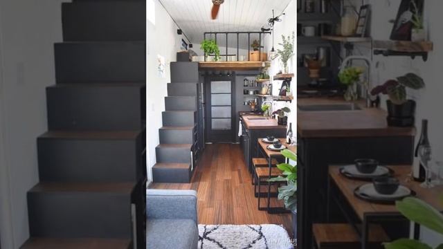 Самые красивые мини дома. Дизайн мини домов внутри.