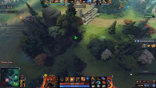 Huskar Gameplay! Huskar and Oracle another combo for easy mmr! Huskar Dota 2 смотреть онлайн