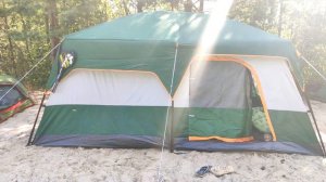Дикий отдых на озере Каташи в палатке или не большой обзор большой палатки с aliexpress.
