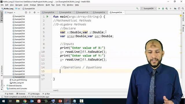 39 Anroid Kotlin Math Class Algebra Methods Example to calc ellipse area and Perimeter смотреть онлайн