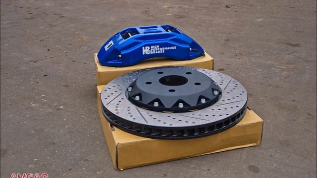 Тормоза на Dodge Ram 1500. Установка спортивных тормозов