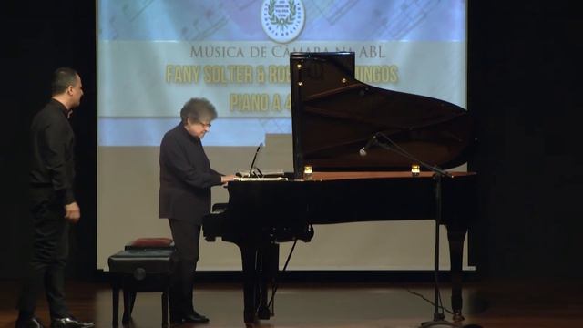 Música de Câmara na ABL: Fany Solter & Roberto Domingos - Piano a 4 mãos смотреть онлайн