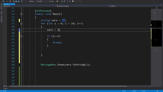 Como Detener un For Antes de Tiempo - Break | Desarrollo en CSharp (C#) #22 смотреть онлайн