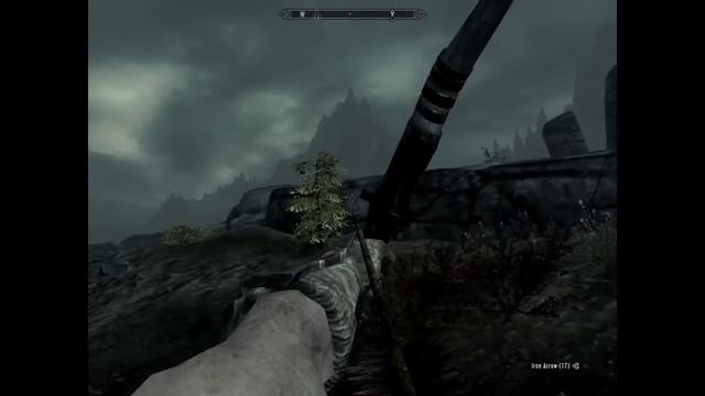 [SKYRIM] Defeating a dragon (more like getting KS'd by the mammoths) :D смотреть онлайн