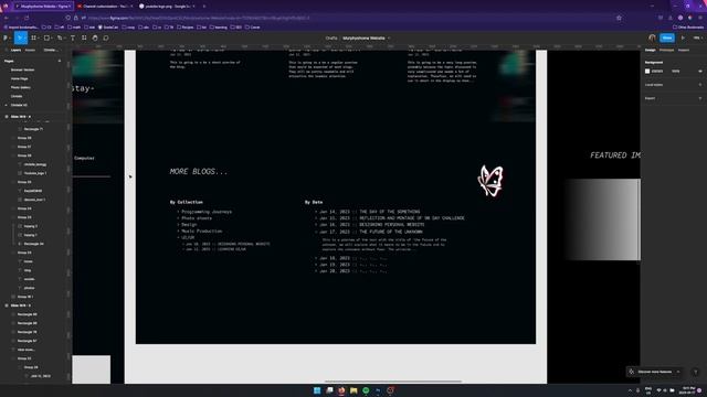Cute Montage + Web Design using Figma Part 2 | Week 1 of 90 Day Challenge смотреть онлайн