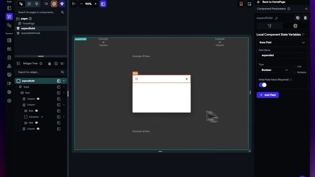 Flutterflow Bottom sheet expansion short tutorial смотреть онлайн