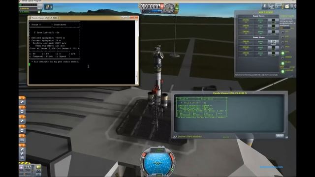 kOSTelnet: Control kOS in Kerbal Space Program from any external terminal program смотреть онлайн