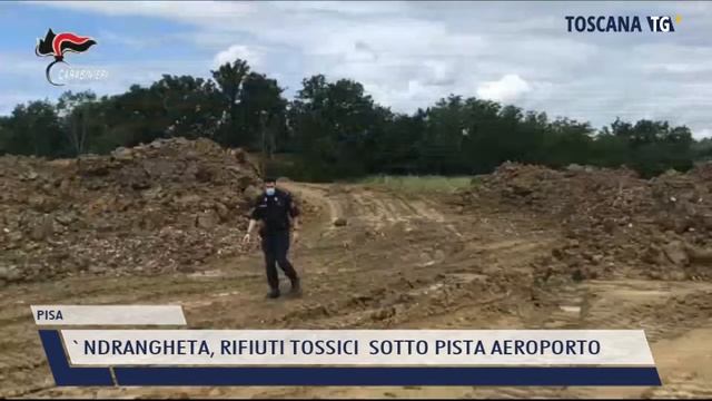 2021-04-21 PISA - 'NDRANGHETA, RIFIUTI TOSSICI SOTTO PISTA AEROPORTO смотреть онлайн