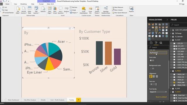 Power BI - Do it Yourself Tutorial - Display Tooltip Visuals- DIY -24-of-50 смотреть онлайн