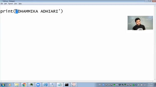 03 - Python Hello World program with advanced explaining смотреть онлайн
