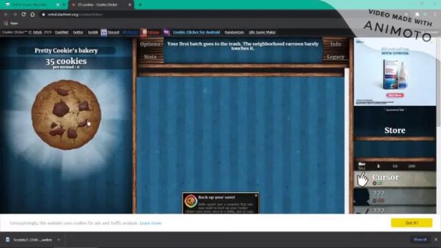 Python advanced tutorial 2: How to make your a cookie clicker hack using selenium смотреть онлайн
