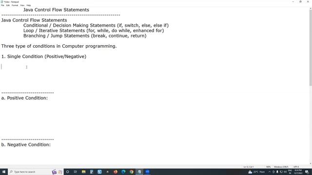 Java Control Flow Statements | Programming Fundamentals | G C Reddy | смотреть онлайн