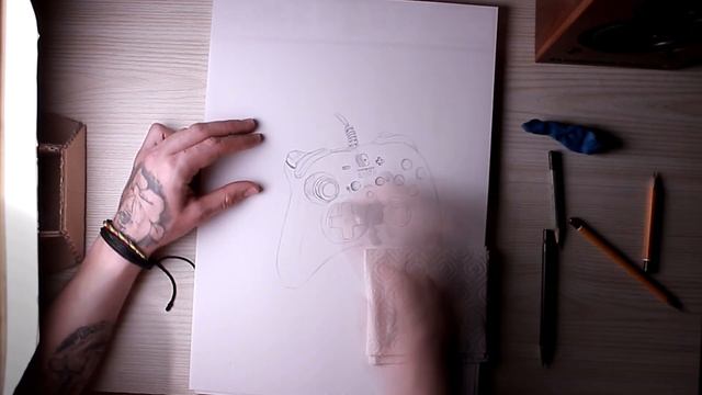 Timelapse drawing.Gamepad (рисование таймлапс) смотреть онлайн