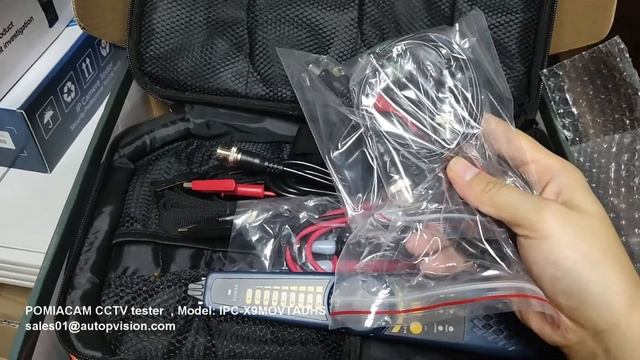 What's packaging list of this CCTV tester monitor IPCX9MOVTADHS - most versatile testing tool смотреть онлайн