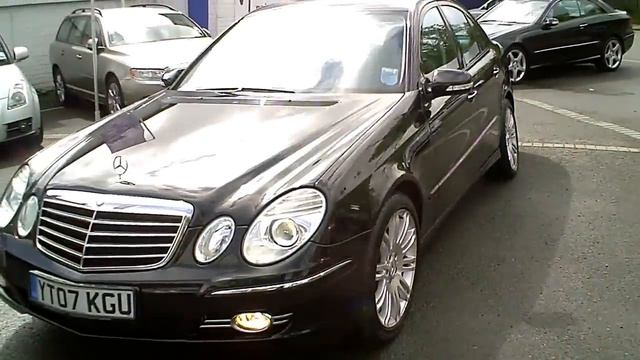 2007(07) MERCEDES E280 CDI SPORT SALOON AUTO DIESEL BLACK смотреть онлайн