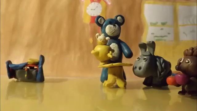 Как Ослик, Ежик и Медвежонок встречали Новый год! Экранизация! МУЛЬТФИЛЬМЫ ДЛЯ ДЕТЕЙ СВОИМИ РУКАМИ! смотреть онлайн