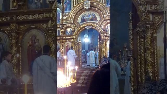 Всеночная Рождественская Литургия. Молитва о мире в Украине смотреть онлайн