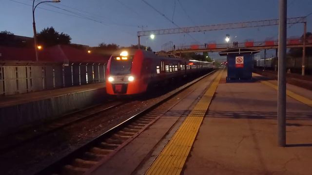 Электропоезд ЭС2Г-014 «Ласточка» смотреть онлайн