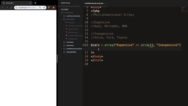 Multidimensional Arrays | PHP for beginners | Learn PHP | PHP Programming | Learn PHP in 2020 смотреть онлайн