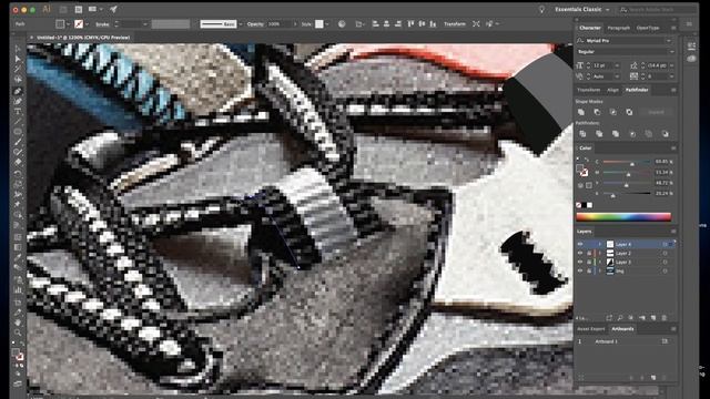 Nike React Element 87 Blue Chill - Digital Illustration смотреть онлайн