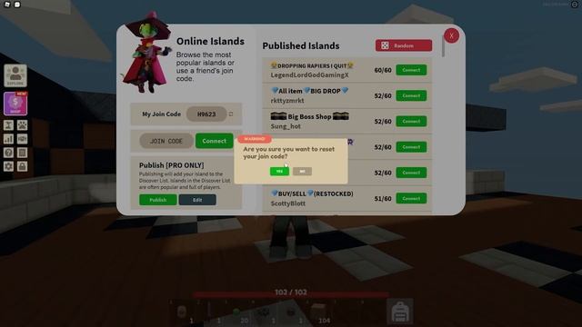 DO THIS FOR AN EASY JOIN CODE (Roblox Islands) смотреть онлайн