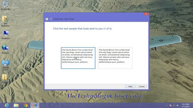 QS 119 Using the Cleartype tuner in Windows 8 смотреть онлайн