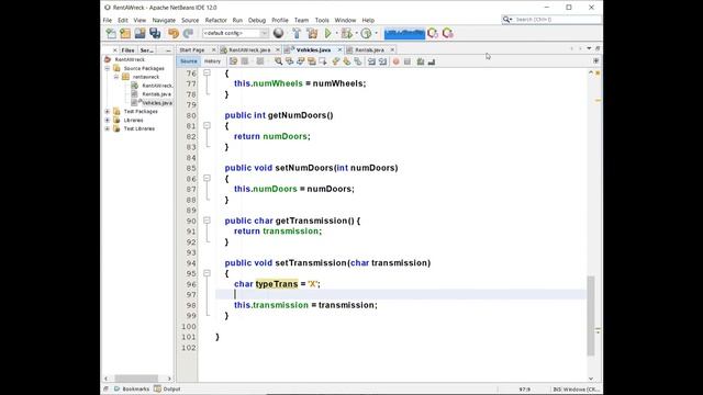 CMPSC115-1929 JAVA Super Class - Rent A Wreck program смотреть онлайн