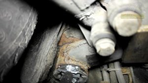 BMW E34 замена сайлентблоков задней балки