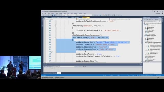 Securing Web Applications and APIs with ASP.NET Core 2.2 and 3.0 - Brock Allen & Dominick Baier смотреть онлайн