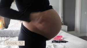 TWIN PREGNANCY TRANSFORMATION WEEK BY WEEK | 15 to 40 Weeks Full-term