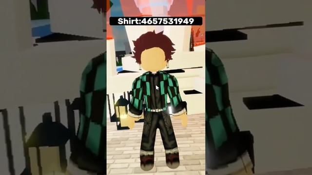 Brookhaven rp outfit Tanjiro #roblox #brookhaven #Танджиро #kamadotanjiro #code смотреть онлайн