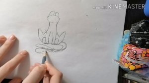 Как нарисовать дневную фурию. Как приручить дракона. ✏️