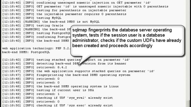 Official sqlmap video demonstration 8 смотреть онлайн