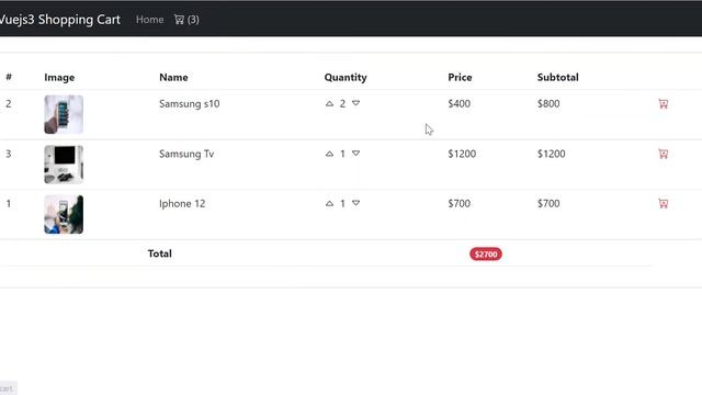 Build a Shopping Cart with Vue 3 Composition Api, Vue Router & Pinia смотреть онлайн