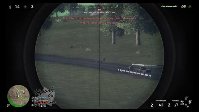Z1 Battle Royale - 289m Longest PS4 Snipe? смотреть онлайн