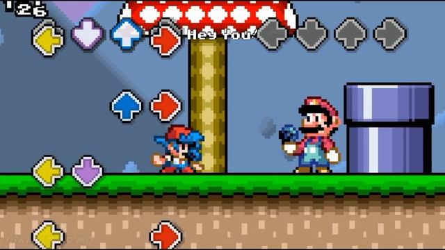 Mario is NOT missing! (MARIO IS MISSING but It's good ending) -FNF смотреть онлайн
