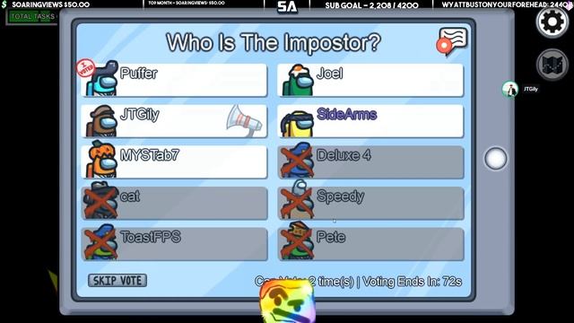 *GAMEBREAKING GLITCH* RUINED OUR GAME | Among Us Town of Salem Mod смотреть онлайн