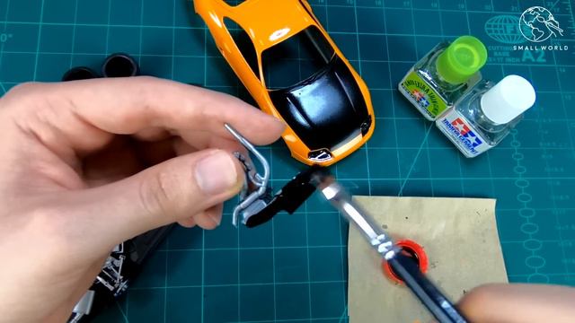 How to Build a Super Realistic Toyota Supra Step by Step: Tamiya 1/24 смотреть онлайн