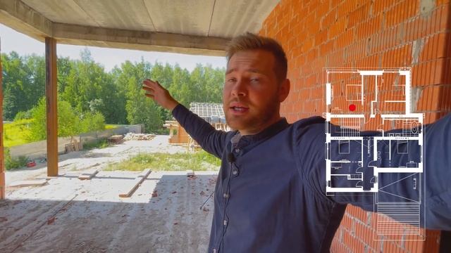 Обзор нашего проекта. Построили стены второго этажа, Смотрим качество и планировку смотреть онлайн