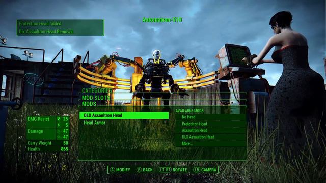 FEMINIZED ASSAULTRONS WITH ARMOR - Fallout 4 Mod Review PC смотреть онлайн