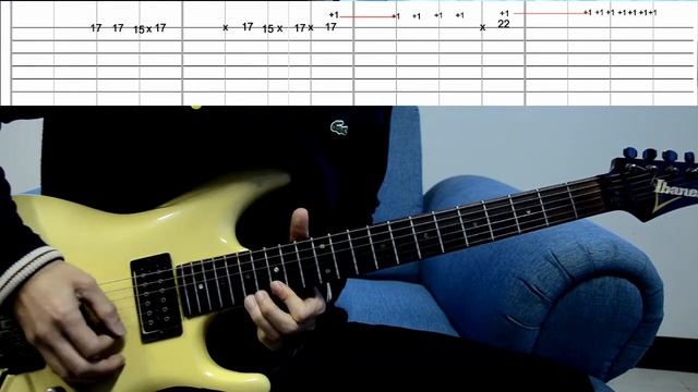 How to play #2 Revelation - After intro - Joe Satriani - Beat-based Tab played slowly with Metronom смотреть онлайн
