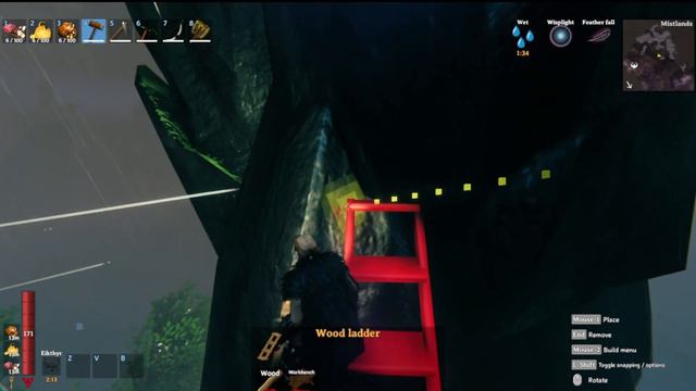 VALHEIM - MISTLANDS Climbing above the Mist смотреть онлайн