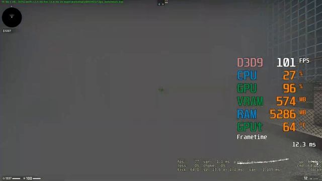 GeForce GTX 1660 -- Intel Core i5-9600K -- CSGO FPS Test uLLeticaL смотреть онлайн