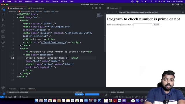 #5 Advanced Javascript | Maharashtra Board | Break and Continue in JavaScript смотреть онлайн