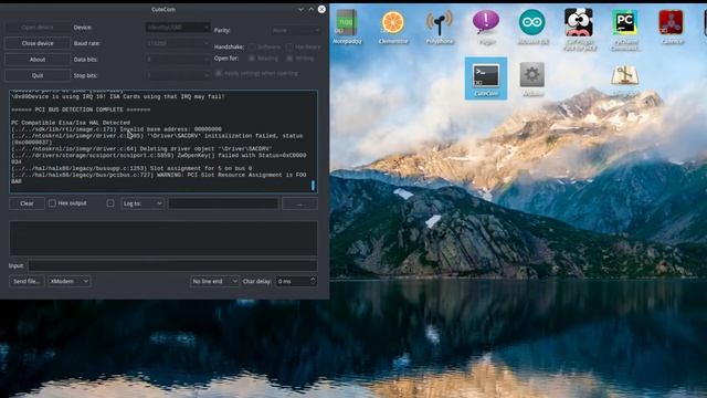 Запуск ReactOS на 86Duino Zero смотреть онлайн