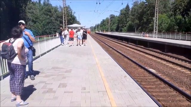 ЭД4М-0140 сообщением "Александров-Москва-(Ярославский Вокзал) ",платформа 76 км. смотреть онлайн