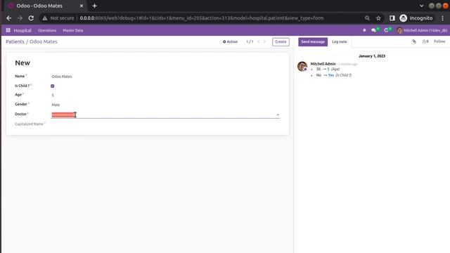 Many2One Field In Odoo - Rec Name And Name Get Function || Odoo 16 Development Tutorials смотреть онлайн
